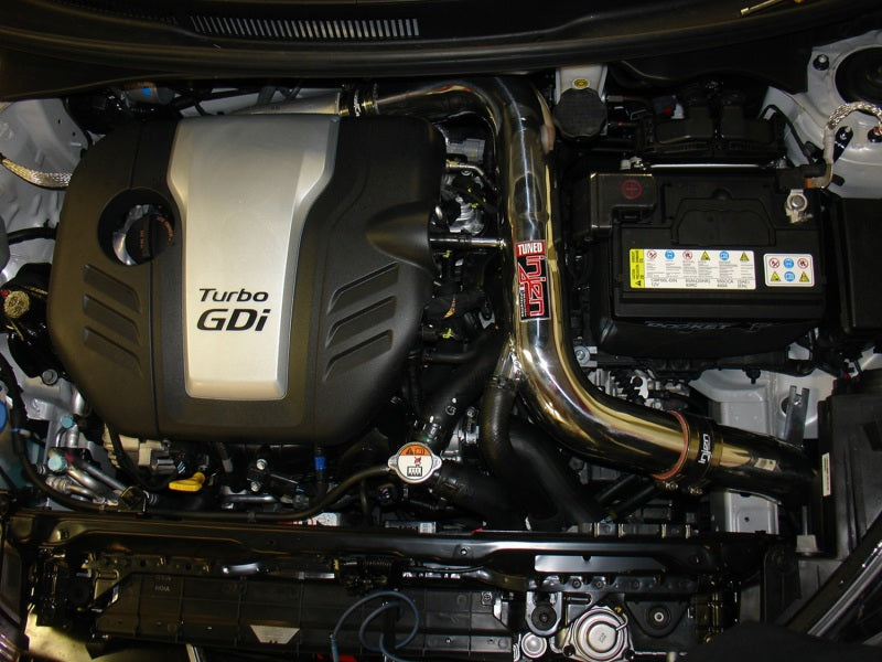 Injen Black Cold Air Intake 13 Hyundai Veloster Turbo 1.6L 4 Cyl Turbo SP1341BLK Photo - Mounted
