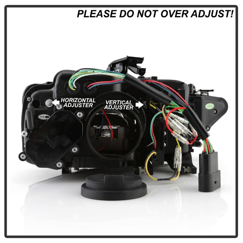 Spyder 13-16 Audi A4/S4 HID Model Only High-Power LED Headlights - Black PRO-YD-AA413HIDAP-BK 5088352 5088352 Photo - Unmounted