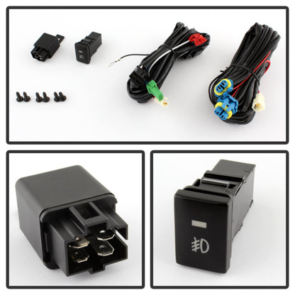 Spyder Mitsubishi Mirage 2014+ OEM Fog Lights w/Switch Clear FL-MM2014-C 5077769 5077769 User 1