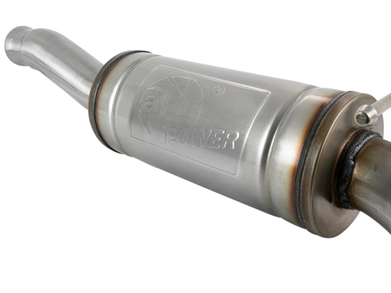 aFe Rock Basher 3" 409 Stainless Steel Cat-Back Exhaust System 49-48074 Photo - Unmounted