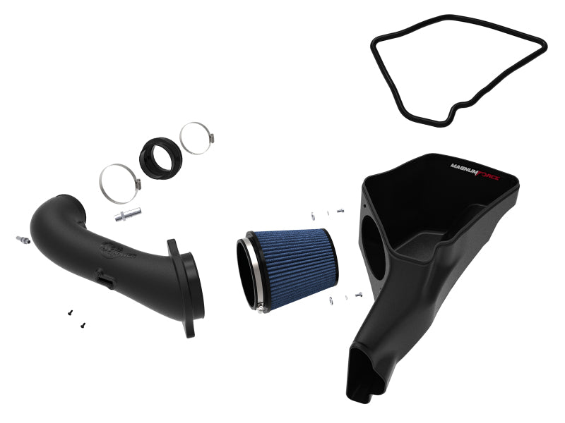AFe Magnum FORCE Stage-2 Cold Air Intake System w/Pro Dry S Media 18-19 Ford Mustang 54-13039R 54-13039R Photo - Unmounted