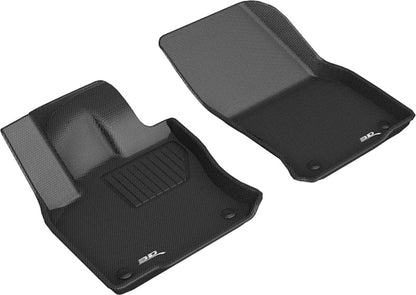 3D MAXpider 18-21 Volkswagen Tiguan 1st Row Kagu Floor Mat - Black L1VW08311509 L1VW08311509 Photo - Primary