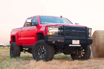 Road Armor 15-19 Chevy 2500 Vaquero Front Bumper Full Guard - Tex Blk 315VF6B 315VF6B Photo - Primary