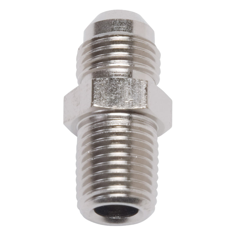 Russell -8 AN Straight Flare To Pipe Adapter (Endura Finish) 660481 Photo - Primary