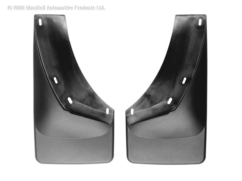 WeatherTech Front No Drill Mudflaps 07-13 Chevrolet Silverado - Black 110010 Photo - Primary