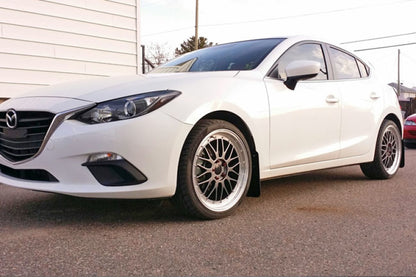 Rally Armor 2014+ Mazda3 Mud flap Red logo 0LKZU MF31-UR-BLK/RD User 3