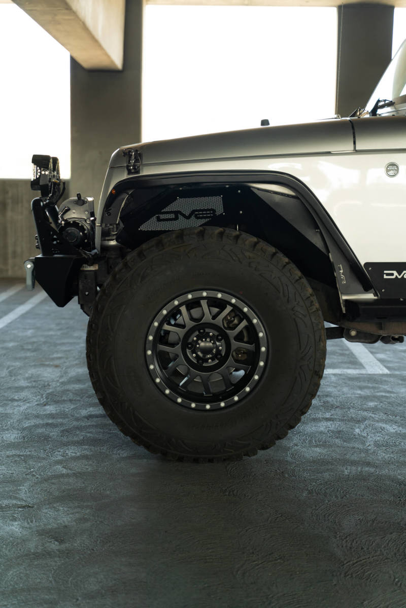 DV8 Offroad 07-18 Jeep Wrangler JK Slim Fender Flares FDJK-07 FDJK-07 Photo - Unmounted
