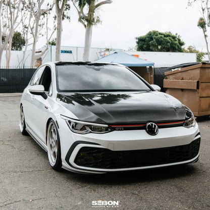 Seibon 22-23 Volkswagen Golf GTI/R Carbon Fiber Hood HD22VWG8-TM User 1