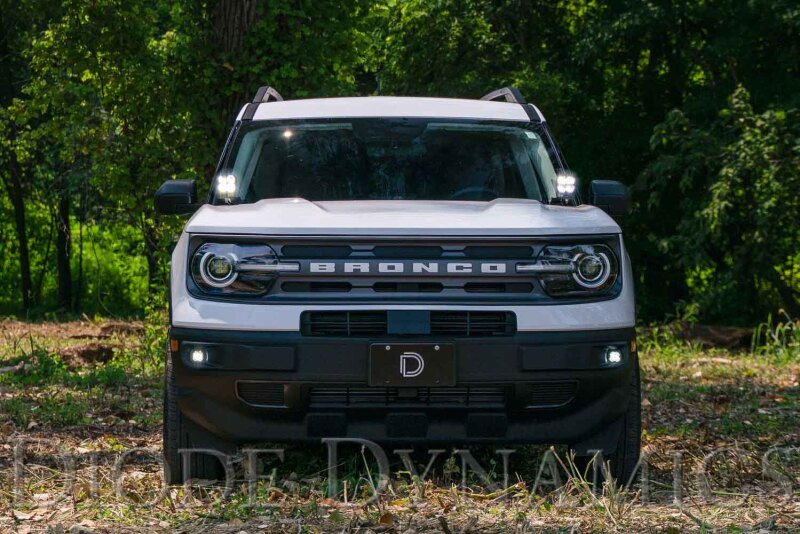 Diode Dynamics 2021 Ford Bronco Sport SS3 LED Ditch Light Kit - Pro White Combo DD7140 DD7140 User 3