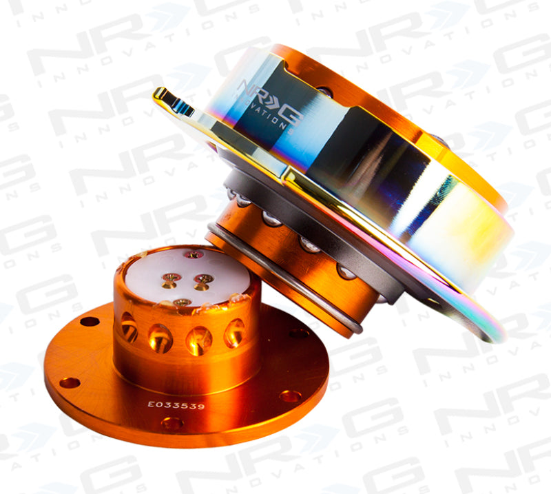 NRG Quick Release Gen 2.5 - Rose Gold Body / Neochrome Ring SRK-250RG/MC SRK-250RG/MC Photo - Primary