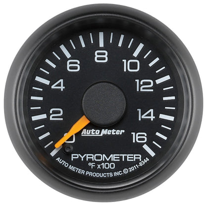 Autometer Diesel Gauge Kit, A-Pillar, GM 01-07, Boost/EGT/Trans, Fact. Match 7086 User 1