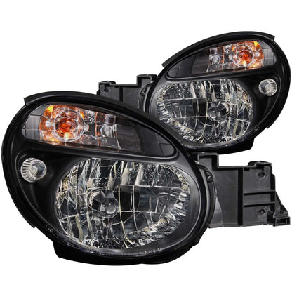 Anzo 2002-2003 Subaru Impreza Crystal Headlights Black 121121 Photo - Primary
