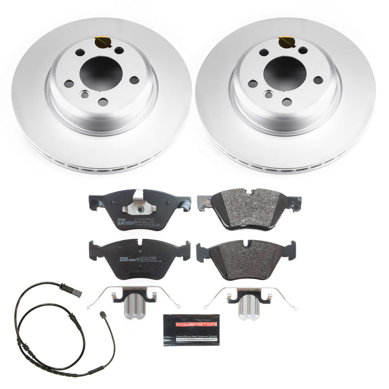 Power Stop 11-16 BMW 528i Front Euro-Stop Brake Kit ESK6032 ESK6032 Photo - Primary