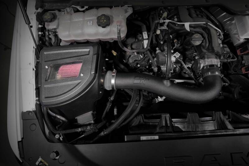 K&N Engineering K&N 20-23 RAM 1500 V6 3.6L Performance Air Intake System 63-1594 63-1594 Photo - Mounted