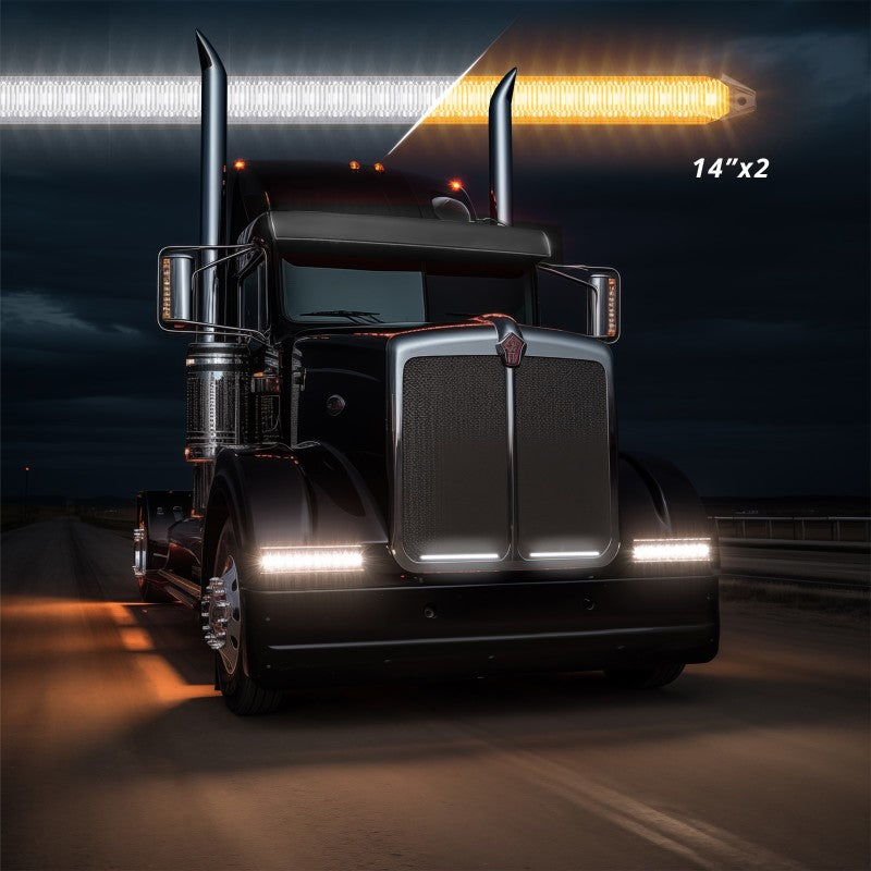 XKGLOW XK Glow 14In Switchback Grill Lights with Start-up Animation & Sequential Turn Signals XK041029-14 XK041029-14 User 1