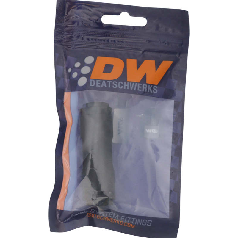 DeatschWerks 3/8in Female EFI Quick Connect to 3/8in Female EFI Quick Connect - Anodized Matte Black 6-02-0136-B 6-02-0136-B Photo - lifestyle view