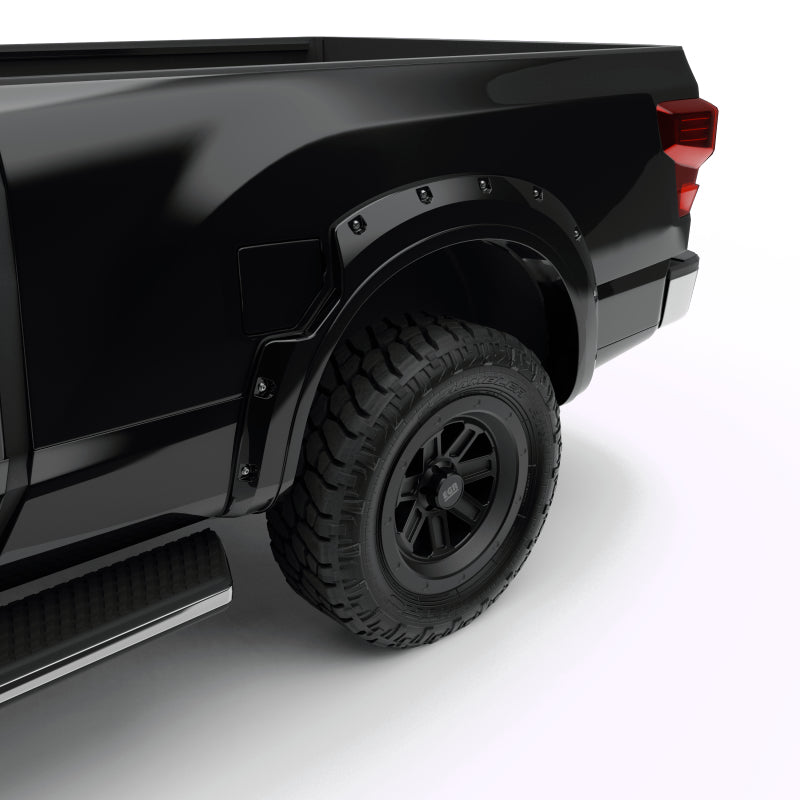EGR 16+ Nissan Titan XD Bolt-On Look Color Match Fender Flares - Set - Black Metallic 795904-G41 795904-G41 User 2