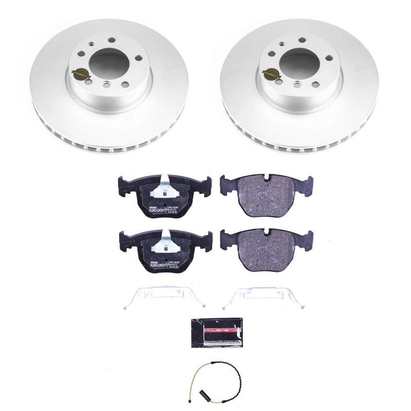 Power Stop 1995 BMW 740i Front Euro-Stop Brake Kit ESK503 ESK503 Photo - Primary