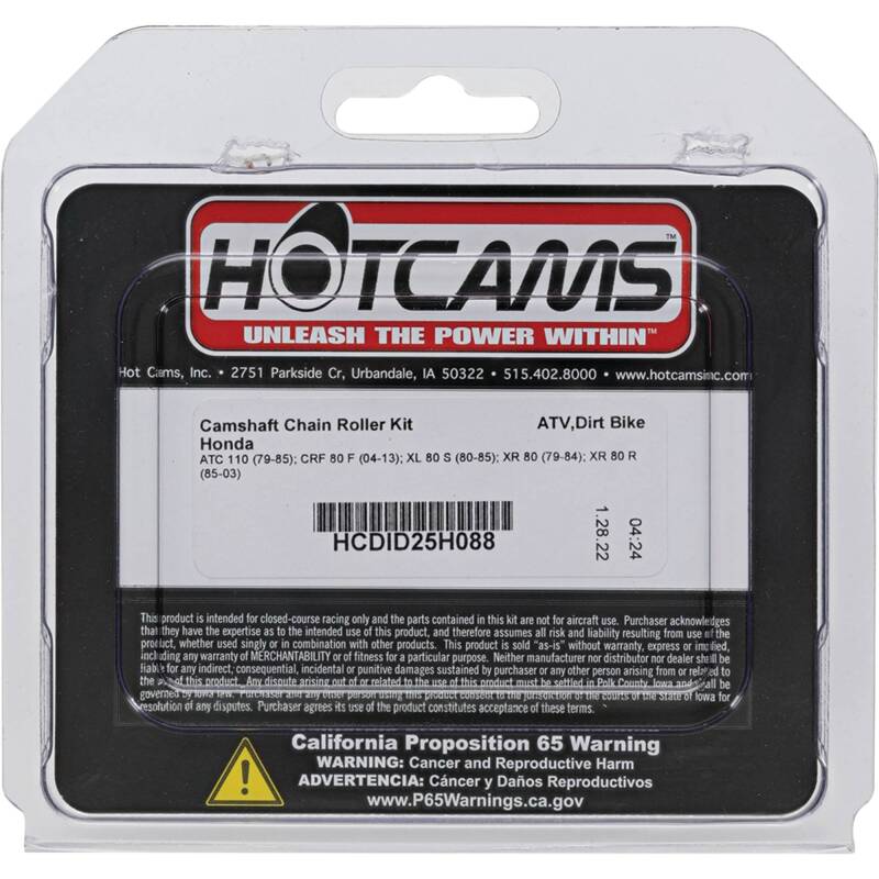 Hot Cams 1979-1985 Honda ATC 110 110cc Roller chain HCDID25H088 HCDID25H088 Photo - Primary