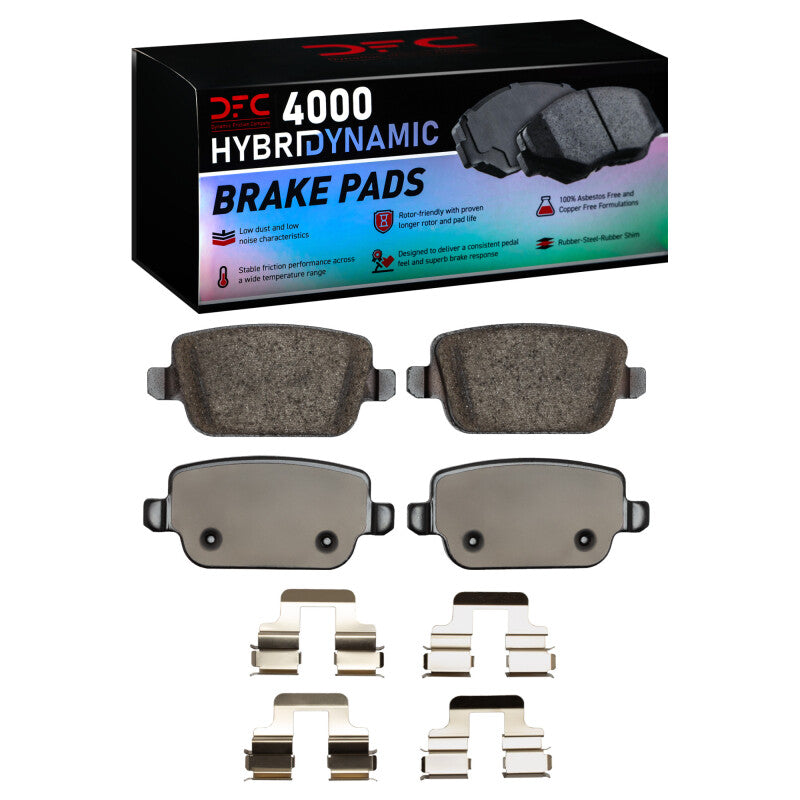 DFC DFC 4000 HybriDynamic Brake Pads Brakes, Rotors & Pads Brake Pads - OE main image