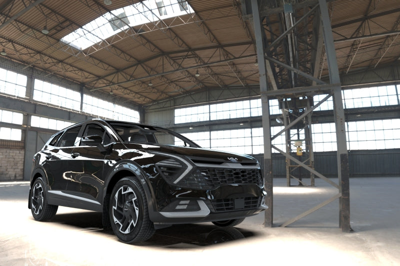 Rally Armor 23-24 Kia Sportage Black UR Mud Flap w/ Metallic Black Logo MF81-UR-BLK-MBK MF81-UR-BLK-MBK User 1