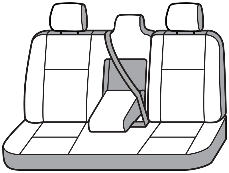 Covercraft 2024 Toyota Corolla 2nd Row-60/40 Polycotton SeatSaver Custom Second Row Seat Covers SS7591PCTN SS7591PCTN Photo - out of package