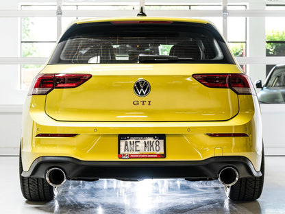 AWE Tuning AWE 2022 VW GTI MK8 Touring Edition Exhaust - Chrome Silver Tips 3015-32658 3015-32658 Photo - Mounted