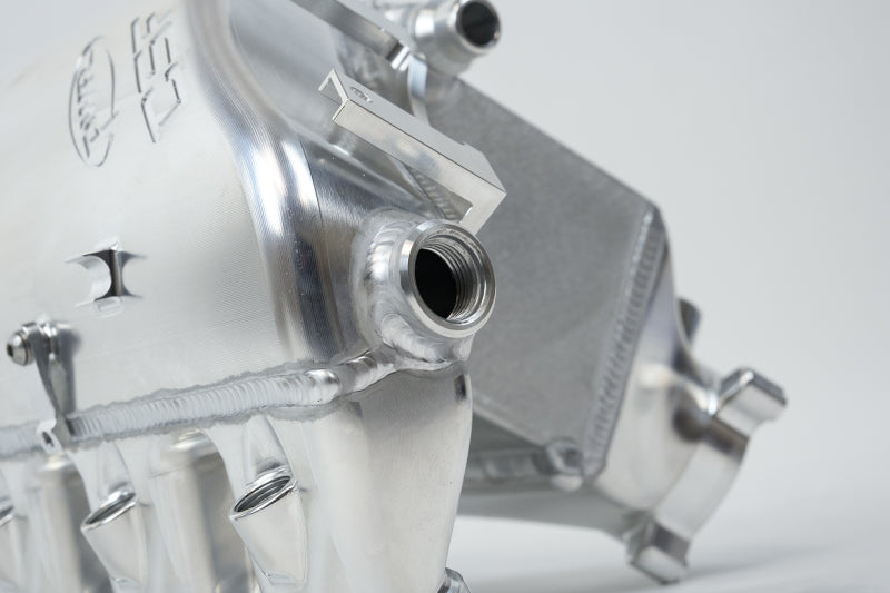 CSF BMW M2/M3/M4 S58 Comp &amp; Non-Comp (G8X) Charge-Air Cooler Manifold - Thermal Dispersion Black 8233B 8233B Photo - Close Up