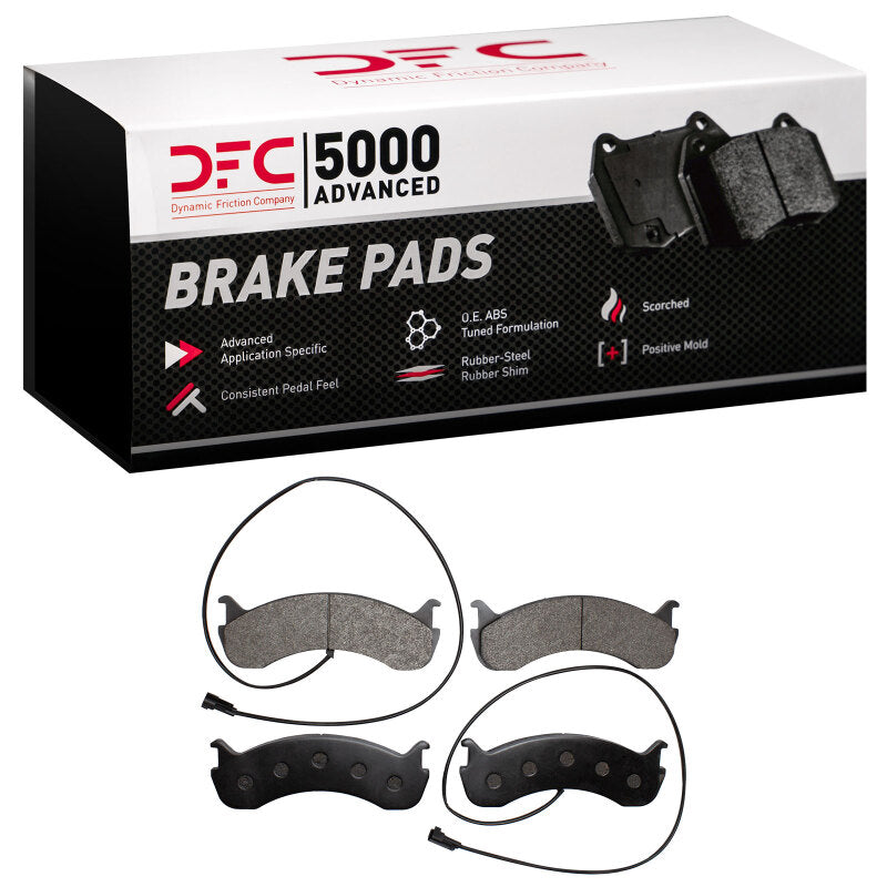 DFC DFC 5000 Advanced Semi Met Brake Pads Brakes, Rotors & Pads Brake Pads - OE main image