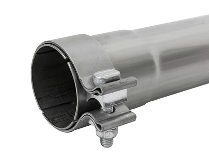 aFe MACH Force-Xp 304 Stainless Steel Resonator 3in Inlet/Outlet x 3in Dia x 16in L 49M10007 49M10007 Photo - Unmounted