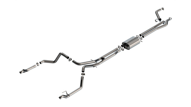 Borla 24-25 Chevy Silverado 1500 (6.2L V8) S-Type Cat Back - Factory Tips 140999 140999 Photo - Primary
