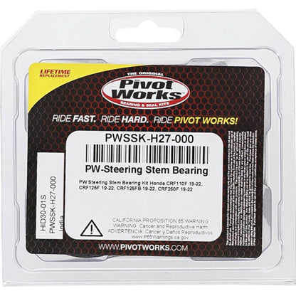 Pivot Works 19-23 Honda CRF110F PW Steering Stem Bearing Kit PWSSK-H27-000 PWSSK-H27-000 Photo - Primary