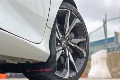 Rally Armor 16-19 Honda Civic Si UR Black Mud Flap w/ Red Logo MF50-UR-BLK/RD MF50-UR-BLK/RD User 2