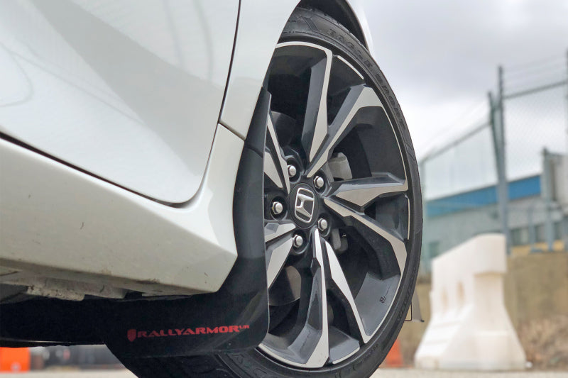 Rally Armor 16-19 Honda Civic Si UR Red Mud Flap w/ Black Logo MF50-UR-RD/BLK MF50-UR-RD/BLK User 2