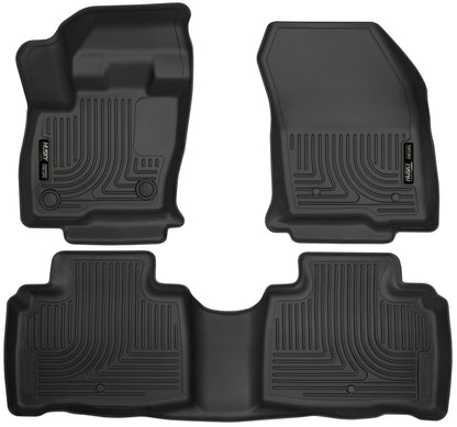 Husky Liners 2016 Lincoln MKX WeatherBeater Combo Black Floor Liners (3pc) 99311 Photo - Primary