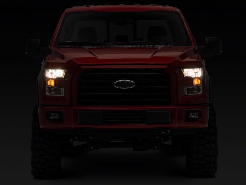 Raxiom 15-17 Ford F-150 Axial OEM Style Rep Headlights- Chrome Housing (Clear Lens) T551345 T551345 Photo - Close Up