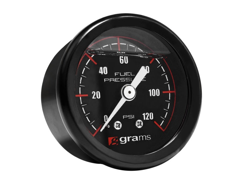 Grams Performance 0-120 PSI Fuel Pressure Gauge G2-99-1200 Photo - Primary