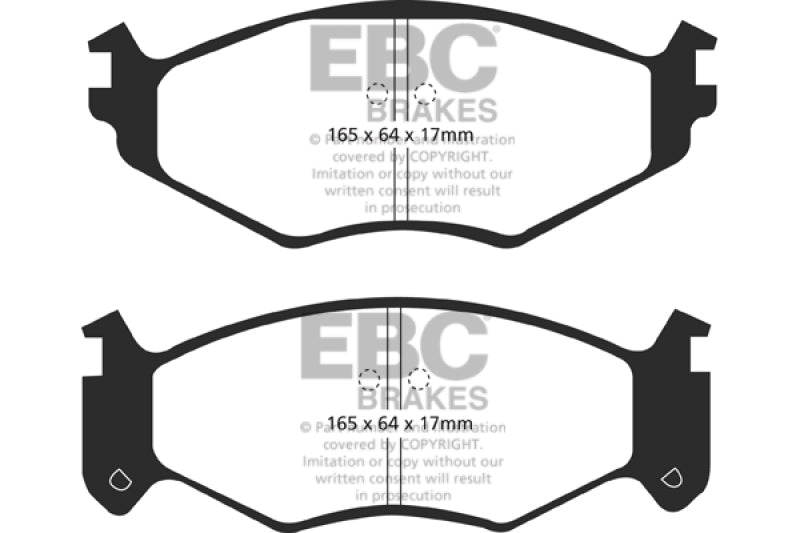 EBC Disc Brake Pad Set DP41250R Photo - Primary