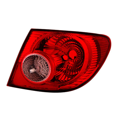 SPYDER Xtune Toyota Corolla 04-08 Passenger Side Outer Tail Lights OEM Right ALT-JH-TCO05-OE-OR 9032080 9032080 Photo - Primary