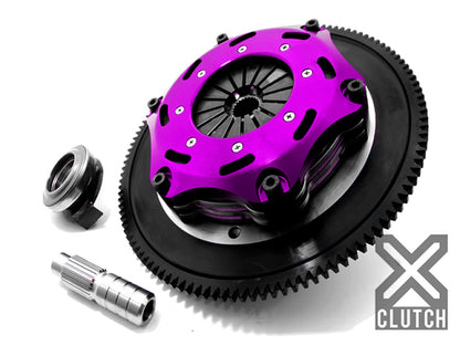 XCLUTCH 90-97 Honda Accord SE 2.2L 7.25in Twin Solid Ceramic Clutch Kit XKHN18524-2E XKHN18524-2E Photo - Primary