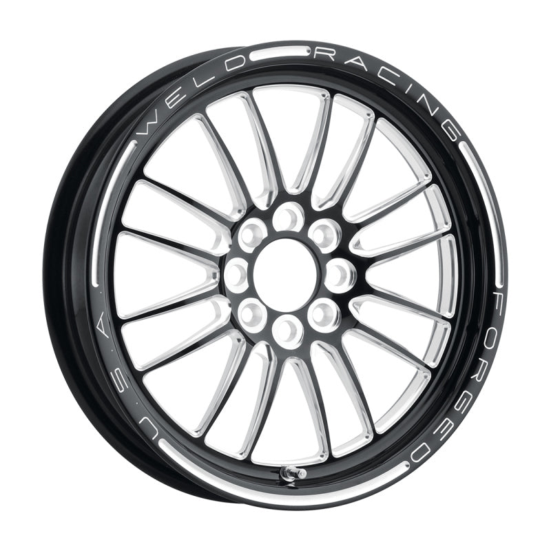 Weld Tuner Import 15x3.5 / 4x100mm BP / 2.25in. BS 1-Piece Black Wheel 778B-15022 778B-15022 Photo - Primary