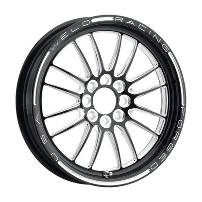 Weld Tuner Import 15x3.5 / 4x100mm BP / 2.25in. BS 1-Piece Black Wheel 778B-15022 778B-15022 Photo - Primary