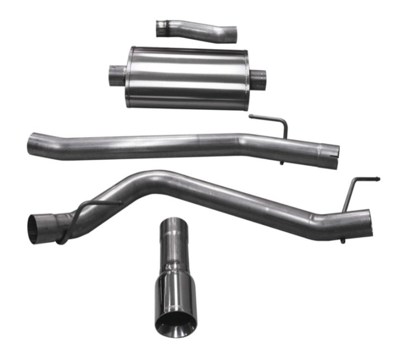 Corsa 2020 Jeep Gladiator JT 3.6L, Single Side Exit Cat-Back Exhaust w/ Single 4in Polished Tip 21060 21060 User 1