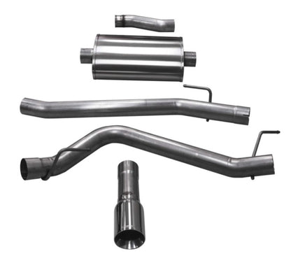 Corsa 2020 Jeep Gladiator JT 3.6L, Single Side Exit Cat-Back Exhaust w/ Single 4in Polished Tip 21060 21060 User 1