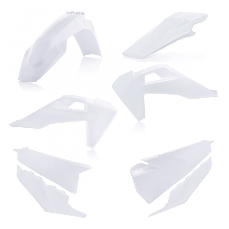 Acerbis 20-23 Husqvarna TE150i-300i/ FE350/s-501/s Plastic Kit - 20 White 2791556811 2791556811 Photo - Primary