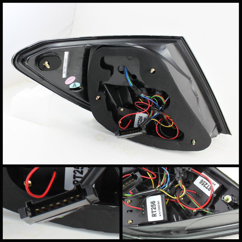Spyder Mercedes Benz W204 C-Class 08-11 LED Tail Lights Incandescent - Smke ALT-YD-MBZC08-LED-SM 5072696 5072696 User 1