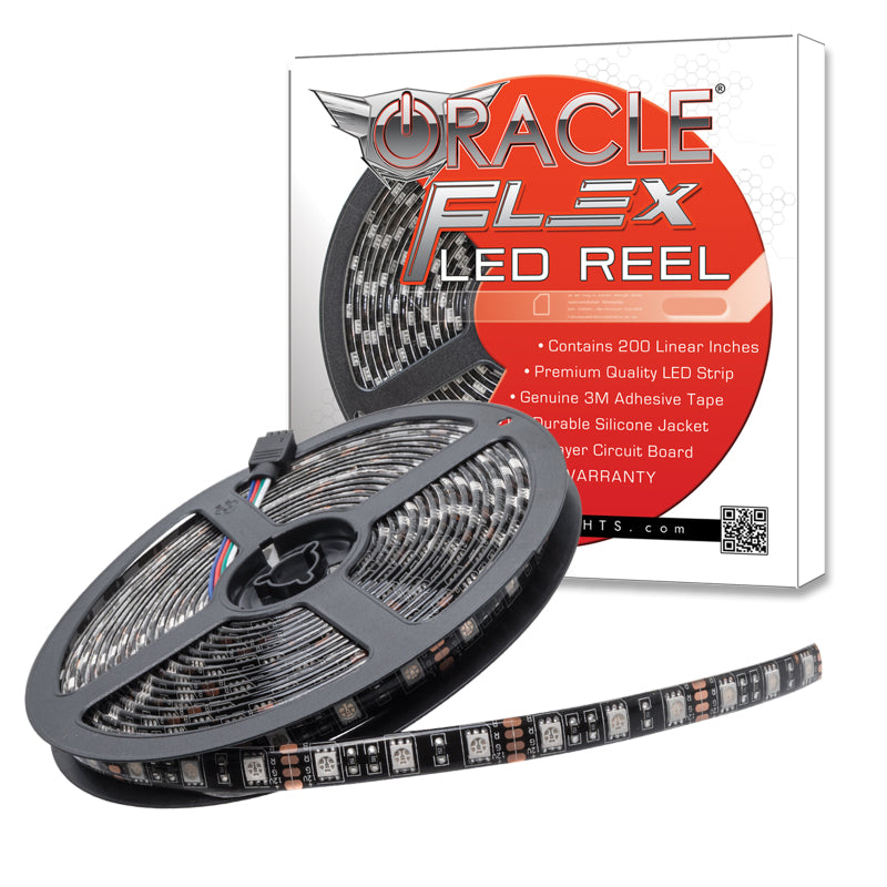 ORACLE Lighting Oracle Exterior Black Flex LED Spool - White 4223-001 4223-001 Photo - Primary