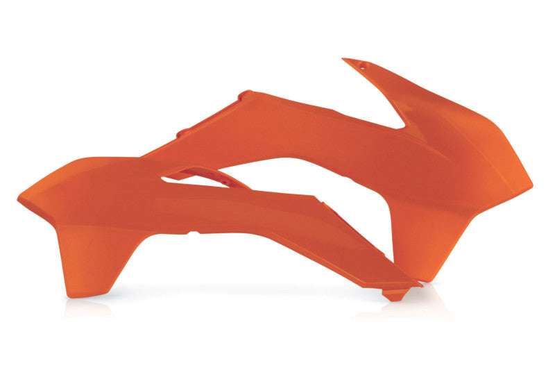 Acerbis 13-16 KTM SX125/150/ SX250/XC/ SX-F/XC-F/ EXC/XC-W/XCF-W Radiator Shroud - Orange 2314250237 2314250237 Photo - Primary