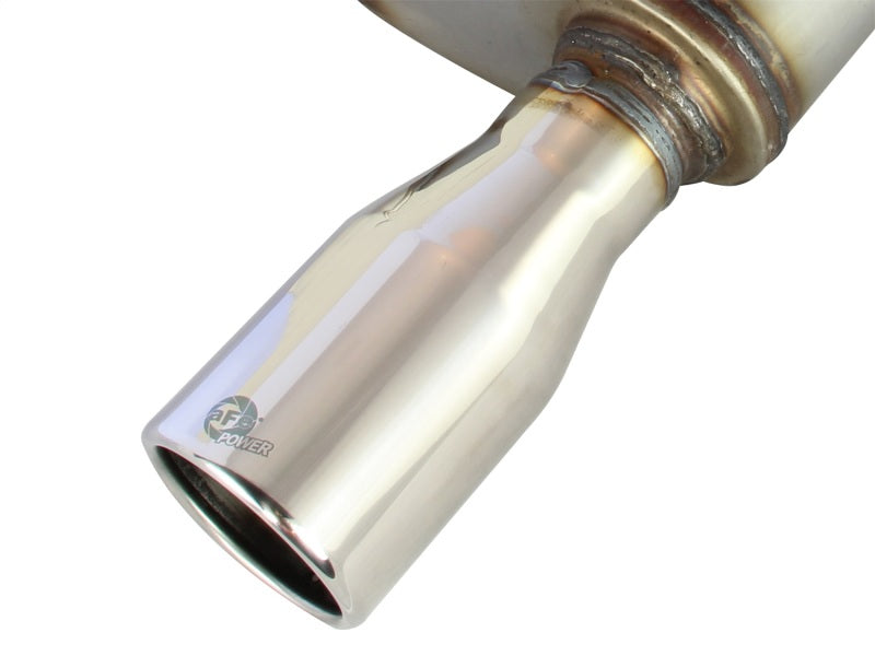 aFe  POWER 49-43048 MACHForce-Xp 2-1/2" 409 SS Axle-Back Exhaust System 49-43048 Photo - Unmounted