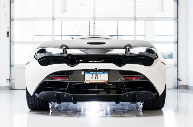 AWE Tuning McLaren 720S Performance Exhaust - Diamond Black Tips 3010-33050 3010-33050 Photo - Mounted